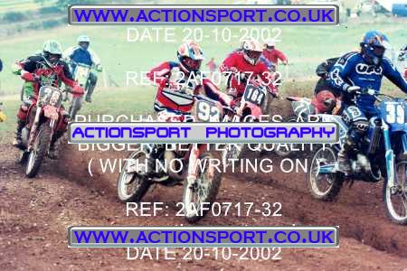 Photo: 2AF0717-32 ActionSport Photography 20/10/2002 AMCA Polesworth MXC - Stipers Hill _5_125JuniorsGroup1 #28