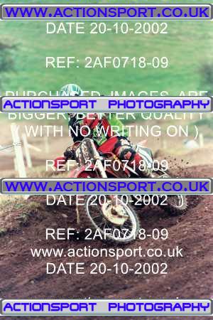 Photo: 2AF0718-09 ActionSport Photography 20/10/2002 AMCA Polesworth MXC - Stipers Hill _5_125JuniorsGroup1 #28
