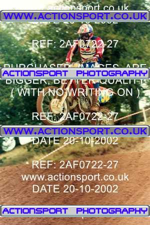 Photo: 2AF0722-27 ActionSport Photography 20/10/2002 AMCA Polesworth MXC - Stipers Hill _7_125Experts #50