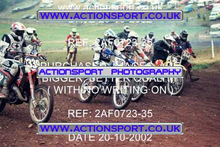 Photo: 2AF0723-35 ActionSport Photography 20/10/2002 AMCA Polesworth MXC - Stipers Hill _8_125JuniorsGroup2 #180