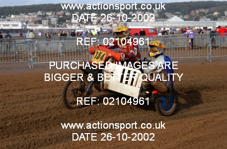 Photo: 02104961 ActionSport Photography 26/10/2002 Weston Beach Race  _1_QuadsAndSidecars #154