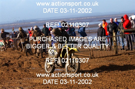 Photo: 02110307 ActionSport Photography 26/10/2002 Weston Beach Race  _2_Solos #627