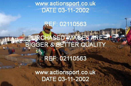 Photo: 02110563 ActionSport Photography 26/10/2002 Weston Beach Race  _2_Solos #268