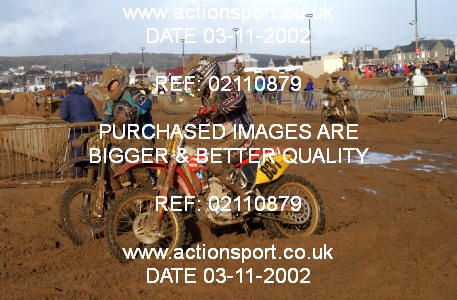 Photo: 02110879 ActionSport Photography 26/10/2002 Weston Beach Race  _2_Solos #831
