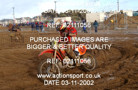 Photo: 02111056 ActionSport Photography 26/10/2002 Weston Beach Race  _2_Solos #400