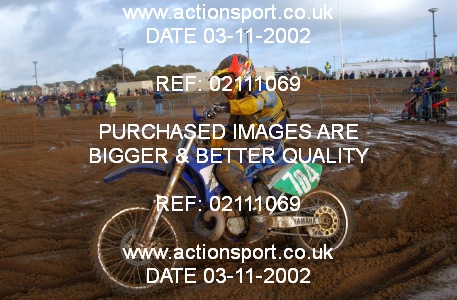 Photo: 02111069 ActionSport Photography 26/10/2002 Weston Beach Race  _2_Solos #704
