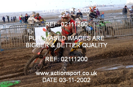 Photo: 02111200 ActionSport Photography 26/10/2002 Weston Beach Race  _2_Solos #572