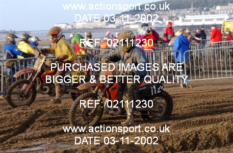 Photo: 02111230 ActionSport Photography 26/10/2002 Weston Beach Race  _2_Solos #812