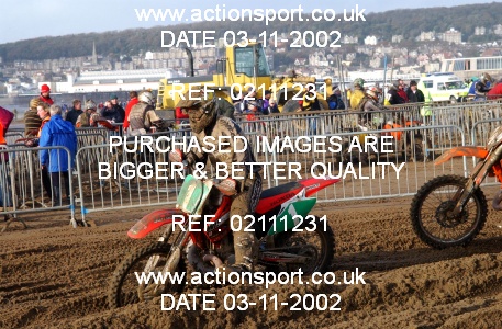 Photo: 02111231 ActionSport Photography 26/10/2002 Weston Beach Race  _2_Solos #1