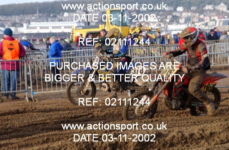 Photo: 02111244 ActionSport Photography 26/10/2002 Weston Beach Race  _2_Solos #36