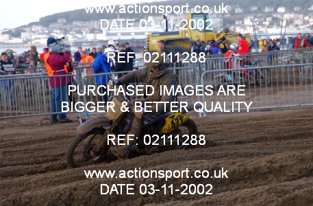 Photo: 02111288 ActionSport Photography 26/10/2002 Weston Beach Race  _2_Solos #471