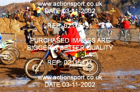 Photo: 02115431 ActionSport Photography 26/10/2002 Weston Beach Race  _2_Solos #189