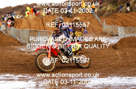Photo: 02115557 ActionSport Photography 26/10/2002 Weston Beach Race  _2_Solos #831