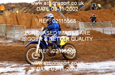 Photo: 02115568 ActionSport Photography 26/10/2002 Weston Beach Race  _2_Solos #471