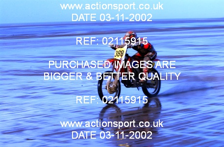 Photo: 02115915 ActionSport Photography 26/10/2002 Weston Beach Race  _2_Solos #388