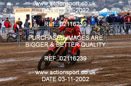 Photo: 02116239 ActionSport Photography 26/10/2002 Weston Beach Race  _2_Solos #400