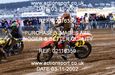 Photo: 02116359 ActionSport Photography 26/10/2002 Weston Beach Race  _2_Solos #25