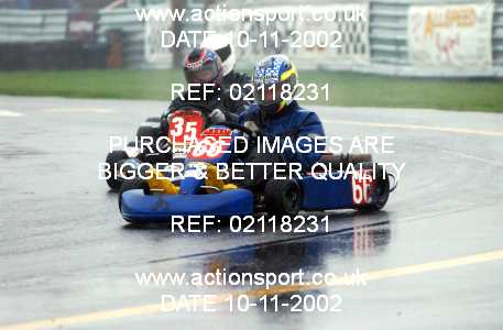 Photo: 02118231 ActionSport Photography 10/11/2002 Clay Pigeon Kart Club  _5_SeniorTKM #66