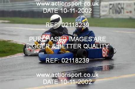 Photo: 02118239 ActionSport Photography 10/11/2002 Clay Pigeon Kart Club  _5_SeniorTKM #66