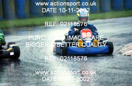 Photo: 02118576 ActionSport Photography 10/11/2002 Clay Pigeon Kart Club  _5_SeniorTKM #66