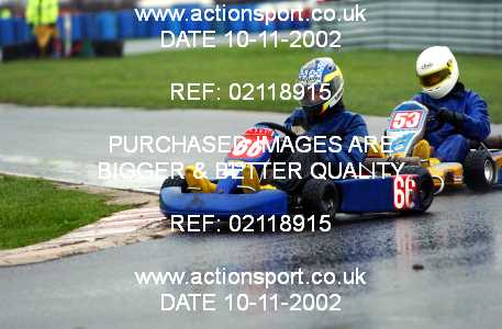Photo: 02118915 ActionSport Photography 10/11/2002 Clay Pigeon Kart Club  _5_SeniorTKM #66