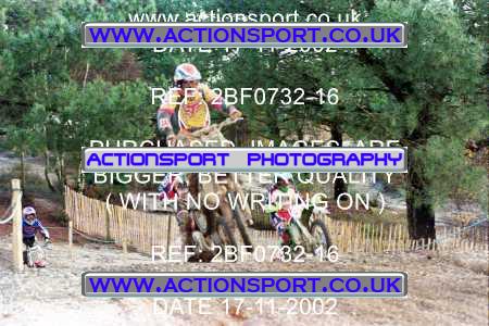Photo: 2BF0732-16 ActionSport Photography 17/11/2002 ACU Y Bike Motocross - Matchams Park _1_85cc #9