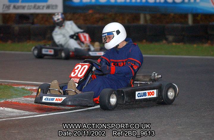 Sample image from 20/11/2002 British Universties Kart Club - Buckmore Park