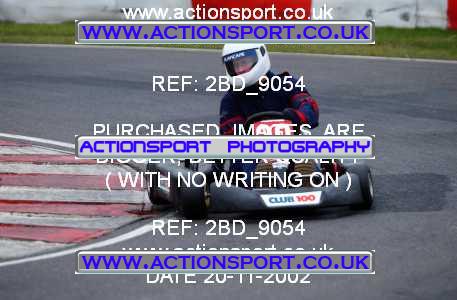 Photo: 2BD_9054 ActionSport Photography 20/11/2002 British Universities Kart Championship - Buckmore Park _1_AllDrivers #30