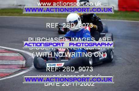 Photo: 2BD_9073 ActionSport Photography 20/11/2002 British Universities Kart Championship - Buckmore Park _1_AllDrivers #7
