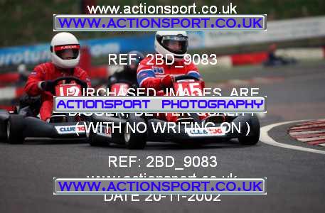 Photo: 2BD_9083 ActionSport Photography 20/11/2002 British Universities Kart Championship - Buckmore Park _1_AllDrivers #15