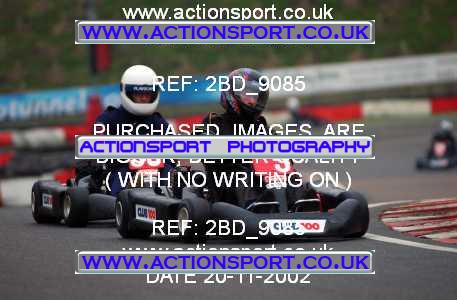 Photo: 2BD_9085 ActionSport Photography 20/11/2002 British Universities Kart Championship - Buckmore Park _1_AllDrivers #30
