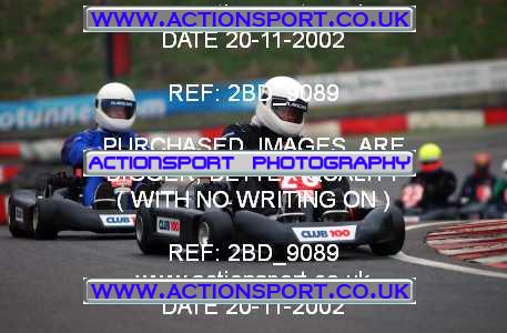 Photo: 2BD_9089 ActionSport Photography 20/11/2002 British Universities Kart Championship - Buckmore Park _1_AllDrivers #26
