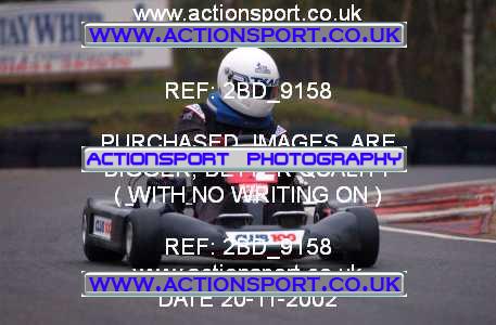 Photo: 2BD_9158 ActionSport Photography 20/11/2002 British Universities Kart Championship - Buckmore Park _1_AllDrivers #2