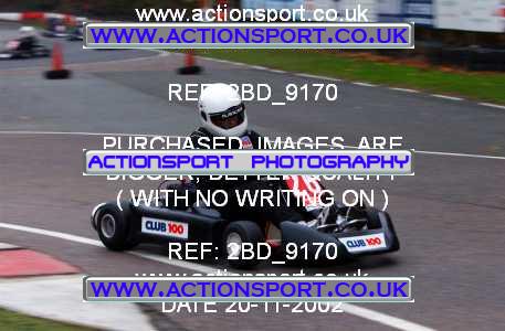 Photo: 2BD_9170 ActionSport Photography 20/11/2002 British Universities Kart Championship - Buckmore Park _1_AllDrivers #26