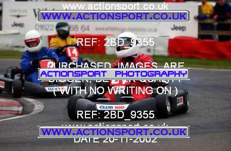 Photo: 2BD_9355 ActionSport Photography 20/11/2002 British Universities Kart Championship - Buckmore Park _1_AllDrivers #27
