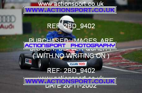 Photo: 2BD_9402 ActionSport Photography 20/11/2002 British Universities Kart Championship - Buckmore Park _1_AllDrivers #12
