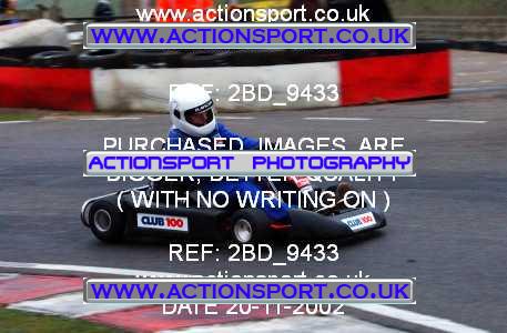Photo: 2BD_9433 ActionSport Photography 20/11/2002 British Universities Kart Championship - Buckmore Park _1_AllDrivers #13
