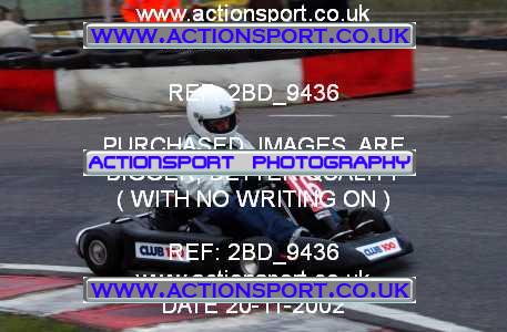 Photo: 2BD_9436 ActionSport Photography 20/11/2002 British Universities Kart Championship - Buckmore Park _1_AllDrivers #16