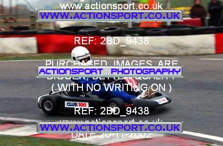 Photo: 2BD_9438 ActionSport Photography 20/11/2002 British Universities Kart Championship - Buckmore Park _1_AllDrivers #27