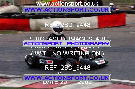 Photo: 2BD_9448 ActionSport Photography 20/11/2002 British Universities Kart Championship - Buckmore Park _1_AllDrivers #25