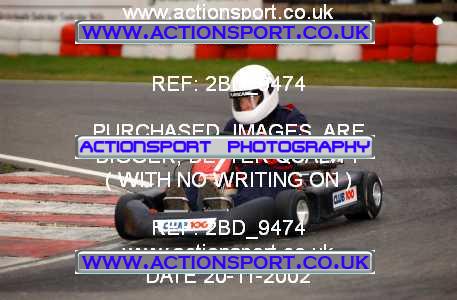 Photo: 2BD_9474 ActionSport Photography 20/11/2002 British Universities Kart Championship - Buckmore Park _1_AllDrivers #7