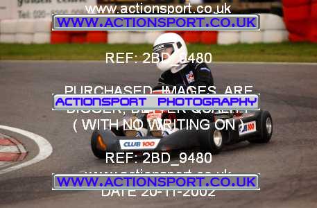 Photo: 2BD_9480 ActionSport Photography 20/11/2002 British Universities Kart Championship - Buckmore Park _1_AllDrivers #26