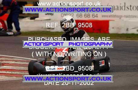 Photo: 2BD_9508 ActionSport Photography 20/11/2002 British Universities Kart Championship - Buckmore Park _1_AllDrivers #2