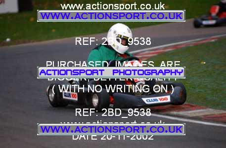Photo: 2BD_9538 ActionSport Photography 20/11/2002 British Universities Kart Championship - Buckmore Park _1_AllDrivers #30
