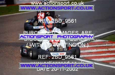 Photo: 2BD_9561 ActionSport Photography 20/11/2002 British Universities Kart Championship - Buckmore Park _1_AllDrivers #16