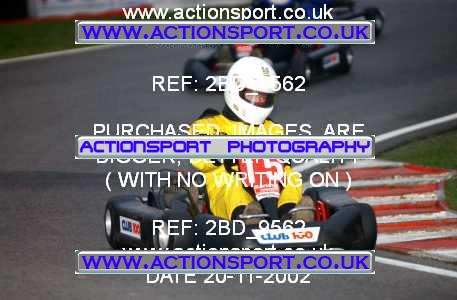 Photo: 2BD_9562 ActionSport Photography 20/11/2002 British Universities Kart Championship - Buckmore Park _1_AllDrivers #15