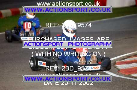 Photo: 2BD_9574 ActionSport Photography 20/11/2002 British Universities Kart Championship - Buckmore Park _1_AllDrivers #2