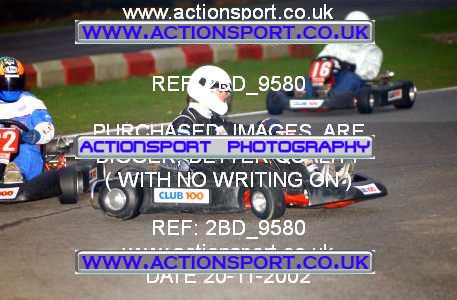 Photo: 2BD_9580 ActionSport Photography 20/11/2002 British Universities Kart Championship - Buckmore Park _1_AllDrivers #27