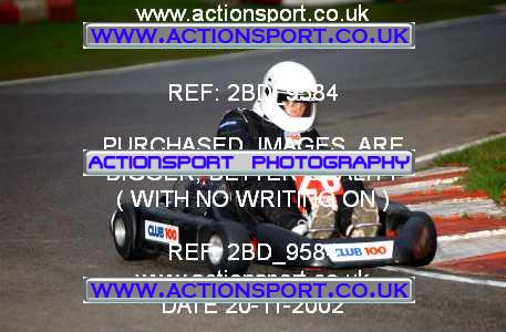 Photo: 2BD_9584 ActionSport Photography 20/11/2002 British Universities Kart Championship - Buckmore Park _1_AllDrivers #26