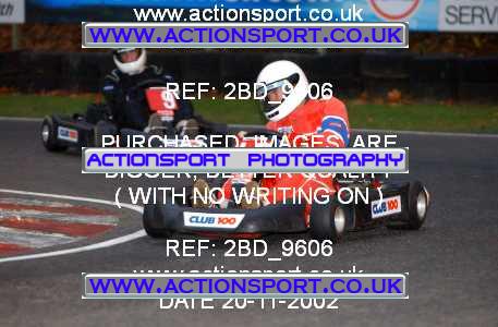 Photo: 2BD_9606 ActionSport Photography 20/11/2002 British Universities Kart Championship - Buckmore Park _1_AllDrivers #15